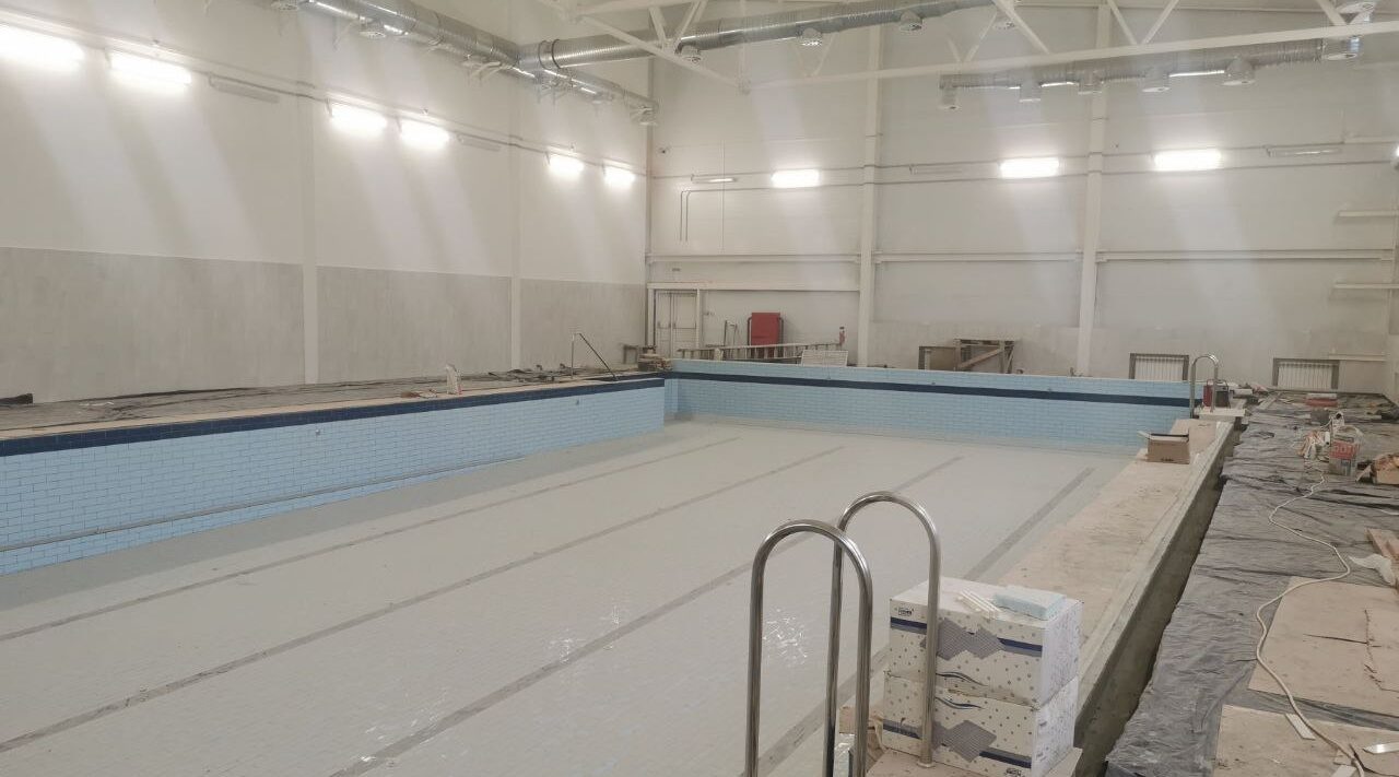 Физкультурно-спортивный комплекс в Унече планируют сдать к концу года