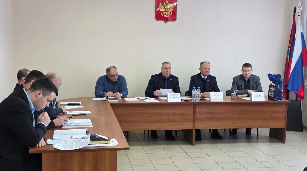 Депутат Государственной Думы Николай Щеглов посетил Выгоничский район