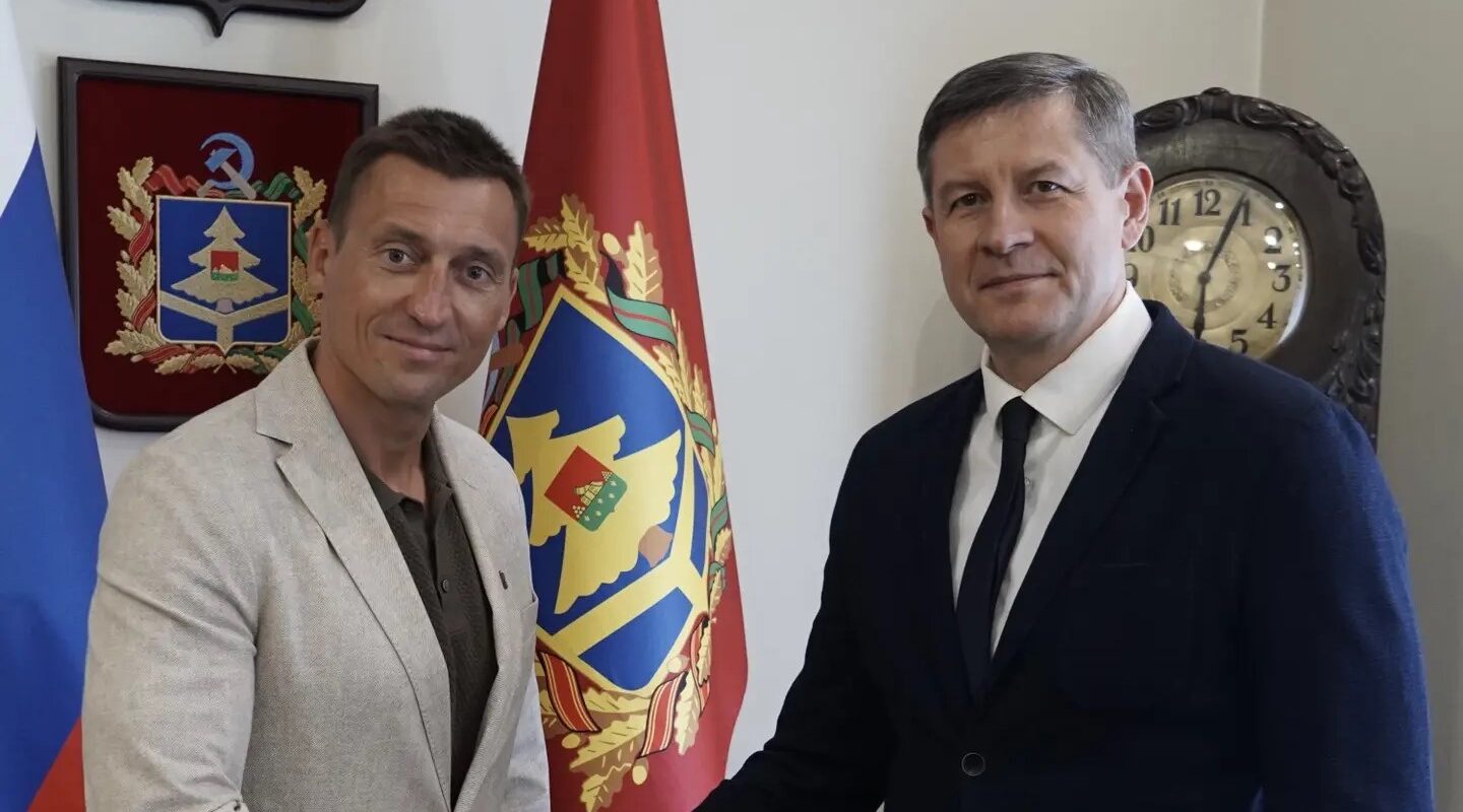 Егор Ковальчук встретился с олимпийским чемпионом Александром Легковым
