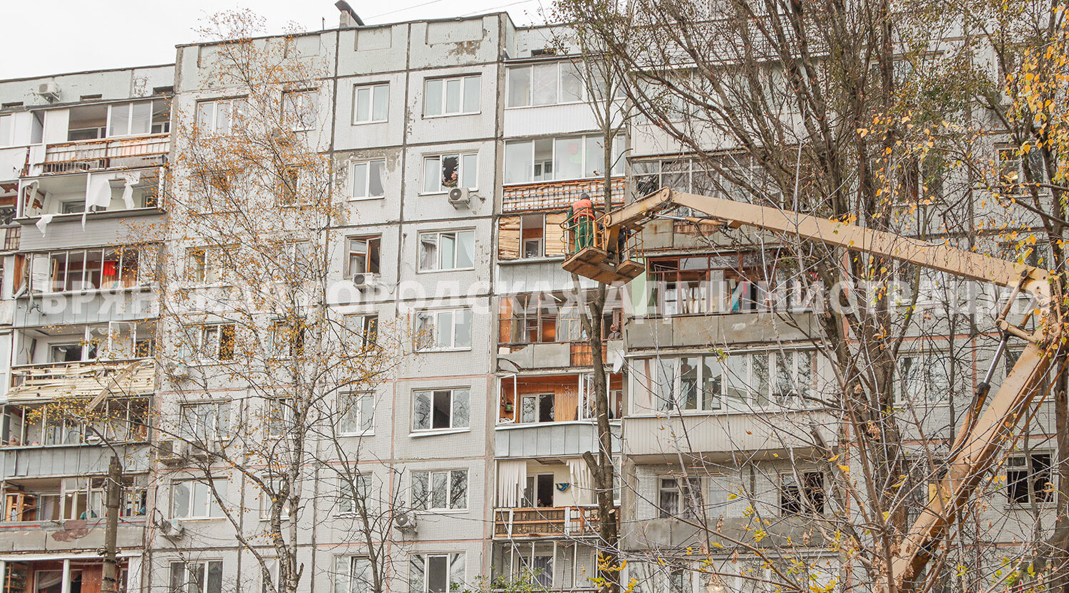 Город помогает людям, пострадавшим от удара БпЛА