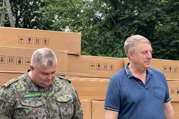 В Брянской области защитникам передали высокотехнологичное оборудование