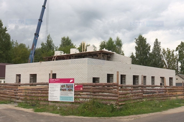 В Карачевской деревне строится офис врача общей практики