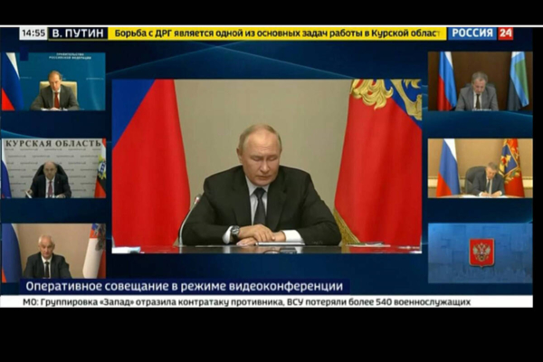 Александр Богомаз принял участие в совещании Владимира Путина