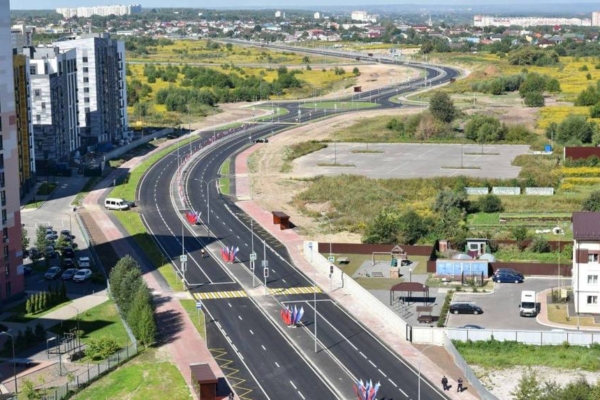 В Брянске открыта новая дорога по улице Ильи Иванова