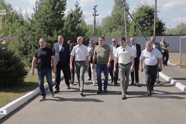 Советник председателя правительства РФ побывал с визитом в Унече