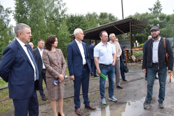 С визитом в Клетне побывали Александр Богомаз и Олег Матыцин