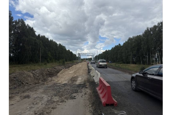 В Севском районе по нацпроекту обустраивают автоматический пункт весогабаритного контроля
