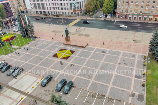 Площадь Ленина отремонтируют в четыре этапа