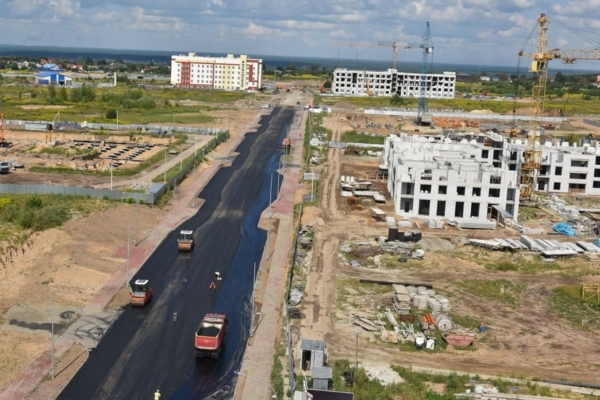 В Брянской области высокие темпы жилищного строительства