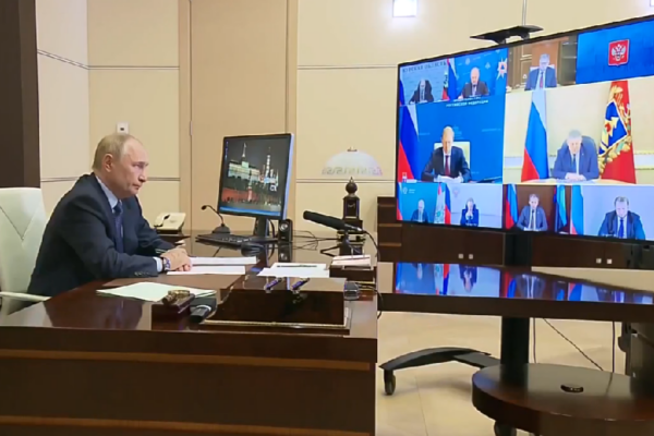 Губернатор Александр Богомаз доложил главе государства об обстановке на Брянщине