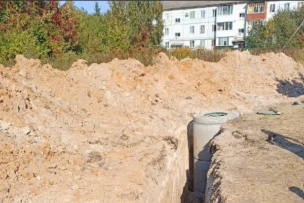 В Суземке Брянской области заменили важные трубы