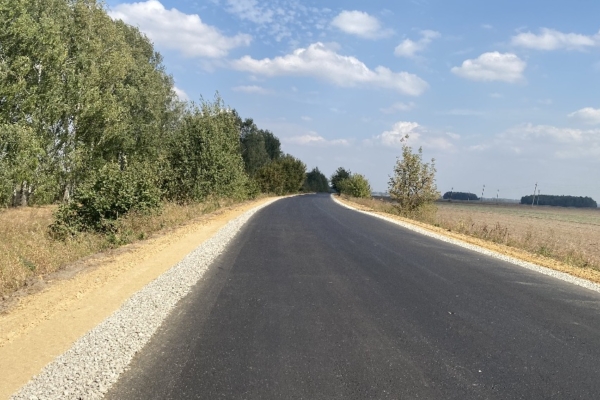 В Брянской области по нацпроекту завершается ремонт дороги Стародуб-Нижнее