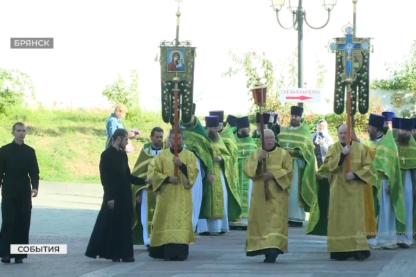 В Брянске почтили память преподобного Олега Брянского и Собора Брянских святых