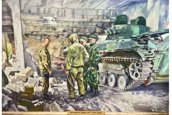 В Брянском госуниверситете открылась выставка «Непокоренный Донбасc»