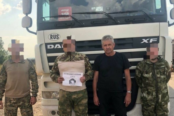 Брянский водитель под обстрелом доставил бойцам воду