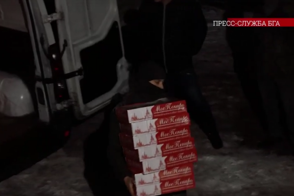 На вооружение бойцов батальона «БАРС-Брянск» поступили две пушки