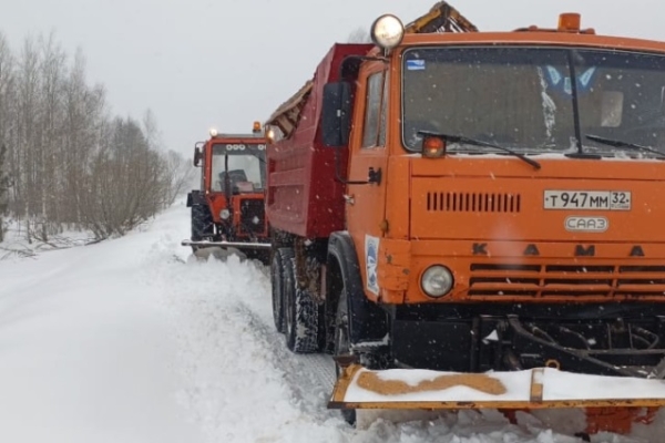 В Брянской области продолжается борьба со стихией