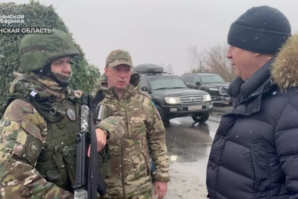 Александр Богомаз проверил несение службы бойцов «БАРС-Брянск»