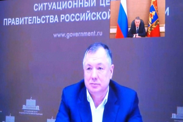 Губернатор Богомаз поучаствовал в заседании штаба под председательством Хуснуллина