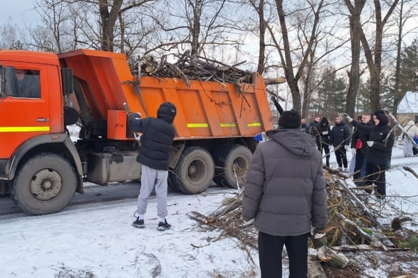 На территории будущего мемориального комплекса в Брянске прошла «Санитарная пятница»