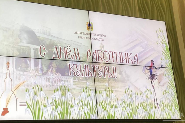 В Брянске чествовали работников культуры