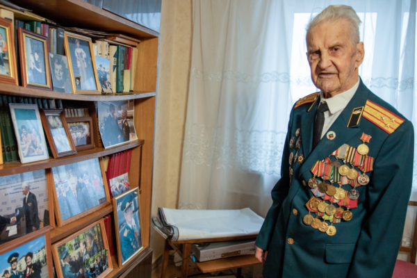 «Думаю, что я счастливый человек». История жизни 100-летнего ветерана