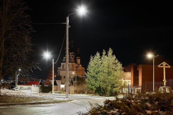 В Брянске продолжается модернизация наружного освещения