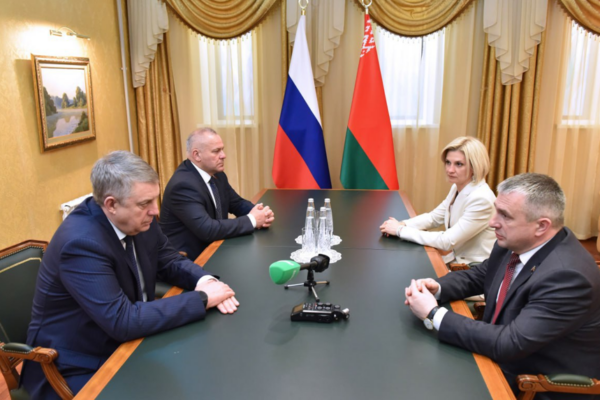 На Брянщину прибыл председатель Гомельского облисполкома Иван Крупко