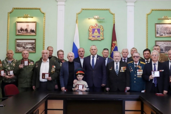 В Брянске вручили памятные медали воинам-интернационалистам