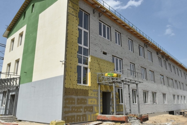 Продолжается строительство Брянского областного бюро судебно-медицинской экспертизы