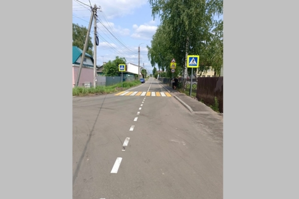 В Брянске завершается капремонт дороги по улице Суворова