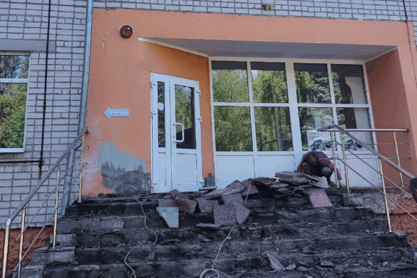 В Брянской области продолжается капремонт Выгоничской ЦРБ