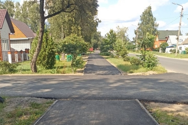 В Брянске продолжается капремонт автодороги по улице Менжинского