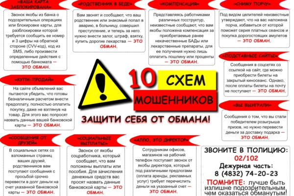 Брянская полиция предупреждает: на минувшей неделе жертвами телефонных и сетевых мошенников стали 27 человек