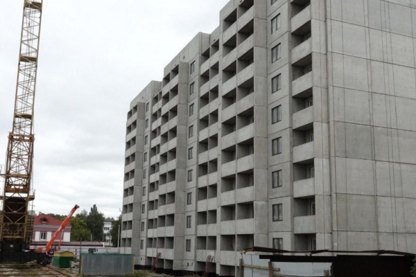 В Брянске возводят жилье в рамках инвестиционных проектов