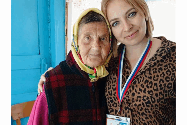 Активная позиция 90-летней жительницы Выгоничского района: голосовать — значит заботиться о будущем