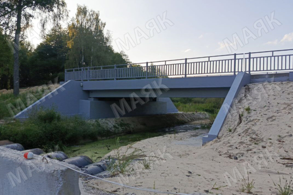 Близится к завершению строительство моста в Новозыбковском городском округе