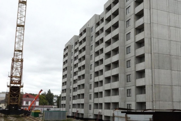 В Брянске завершается строительство дома с социальными квартирами