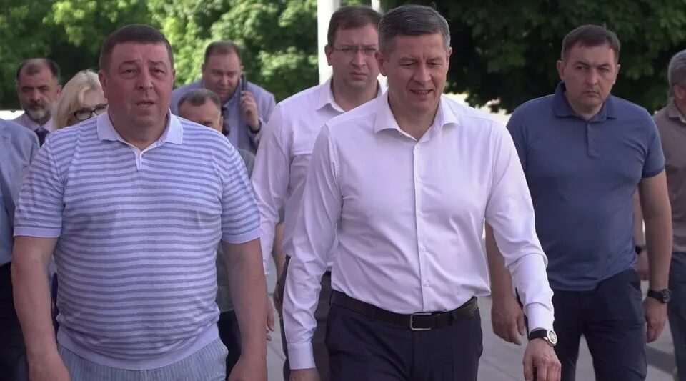 Егор Ковальчук встретился с Петром Глыбочко в Брянском филиале Сеченовского медуниверситета