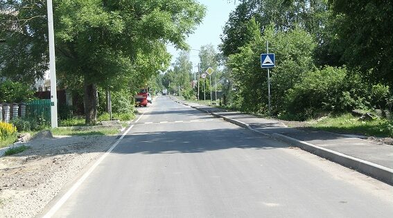 В рамках нацпроекта в Бежицком районе Брянска капитально отремонтирован участок улицы