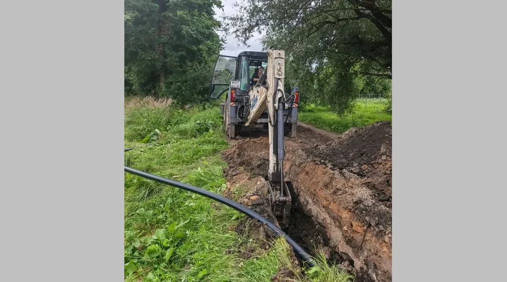 В брянском Мглине продолжается капремонт водопроводных сетей