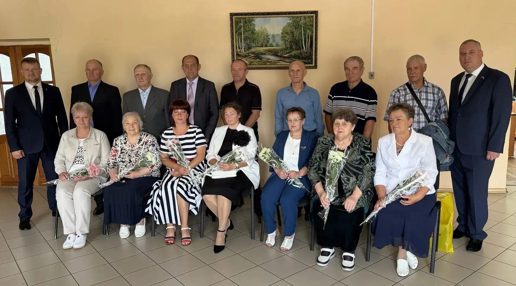 В Выгоничском районе чествовали семейные пары в честь Дня семьи, любви и верности