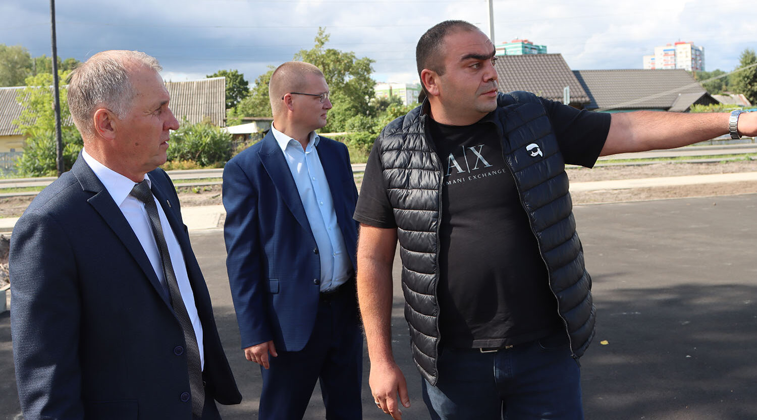 Александр Макаров проверил работу строителей в «Олимпийском»