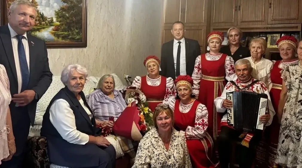 Брянский ветеран войны Вера Ключникова отметила свой 103-й день рождения