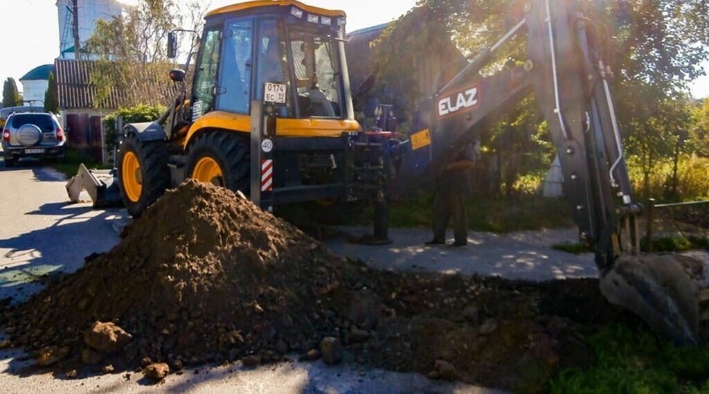 В Погаре завершен капитальный ремонт водопровода