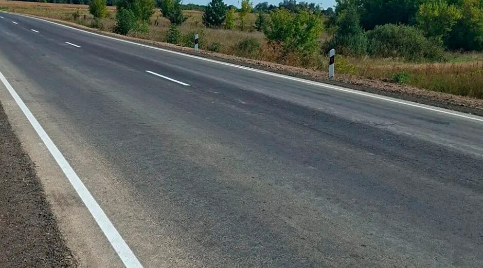 В Брянской области по нацпроекту обновили 6,4 км трассы «Брянск – Новозыбков» – Погар