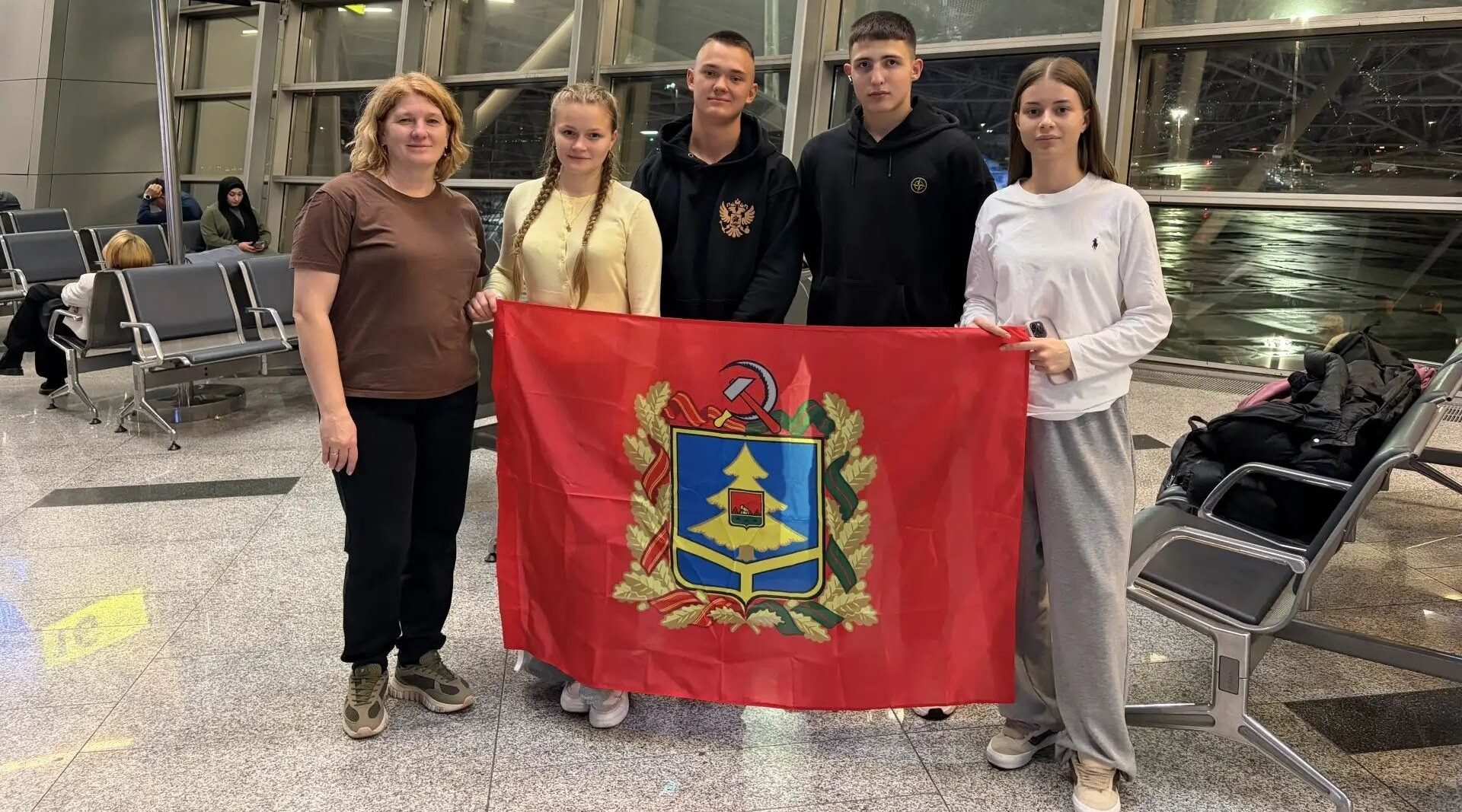 Амбассадоры Брянской области на слёте в Грозном